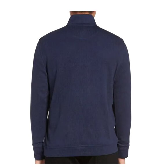 Ted Baker London Men's Valerio Quarter Zip Pullover Sweater 7 3XL - Picture 3 of 9